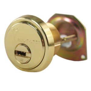 Mul-T-Lock Junior Brass Rim/Mortise Cylinder Set
