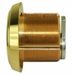 Mul-T-Lock Junior Brass Rim/Mortise Cylinder Set