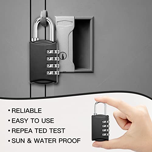 Waterproof Small Combo Locks for Travel, School, Gym