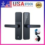 Smart Fingerprint and APP Door Lock with Keys