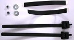 ABUS Black Frame Lock Adaptor with Straps