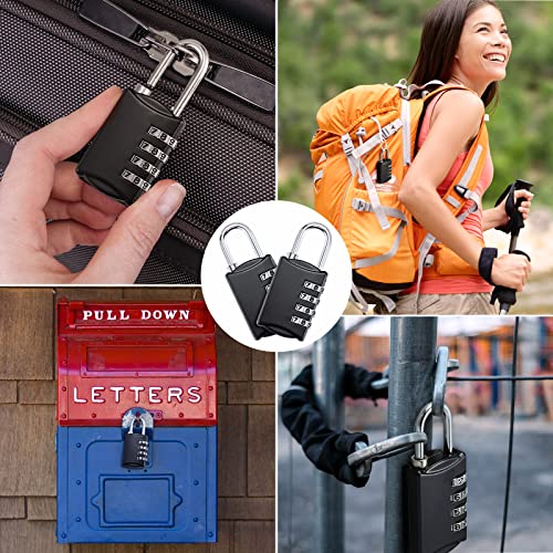 Waterproof Small Combo Locks for Travel, School, Gym