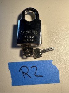 Abus 83/55 Keyed Alike Padlock with Standard Shackle