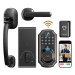 Keyless Smart Door Lock with Fingerprint & Video