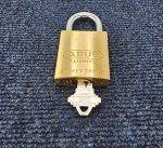 ABUS 83 #3000 C6A Solid Brass Padlock