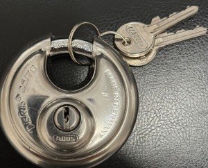 Abus Diskus Plus 70mm Padlock - Keyed Alike