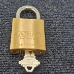ABUS 83 #3000 C6A Solid Brass Padlock