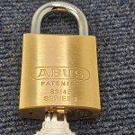 ABUS 83 #3000 C6A Solid Brass Padlock