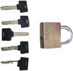Mul-T-Lock C Series Padlock with 5 Keys