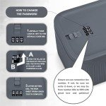 Secure Lockable Storage Box for Medicines and Snacks