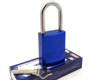 ABUS Titalium Padlock 40mm - Rekeyable Blue
