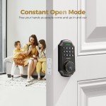 Keyless Smart Deadbolt Lock with Anti-Peeping Keypad