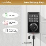 Smart Keyless Deadbolt Lock with Anti-Peeping Feature
