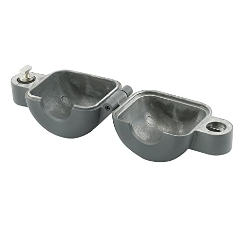 Unpickable Gray Doorknob Lock-Out Device