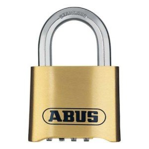 Abus 180IB/50 Combination Padlock - Black/Silver
