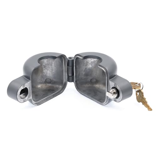 Unpickable Gray Doorknob Lock-Out Device