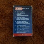 ABUS 55/25 KA Keyed Gold Padlock