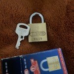 ABUS 55/25 KA Keyed Gold Padlock