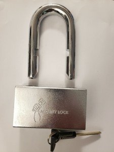 High-Security Giant Padlock with 2 Keys