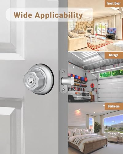 Unpickable Deadbolt Lock: EASILOK E4 Twist-to-Lock