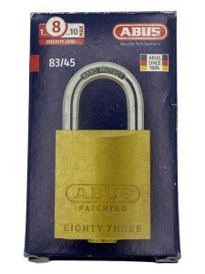 ABUS 83/45 Solid Brass Padlock with Key