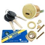 Mul-T-Lock Junior Rim & Mortise Cylinder Set