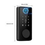 5-in-1 Fingerprint Smart Door Lock with App Control
