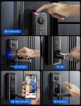 WiFi Smart Lock with Camera and Fingerprint Access