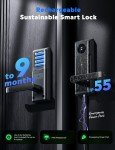 WiFi Smart Lock with Camera and Fingerprint Access