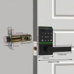 Keyless Biometric Smart Door Lock with Passcodes