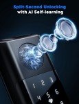 WiFi Smart Lock with Camera and Fingerprint Access