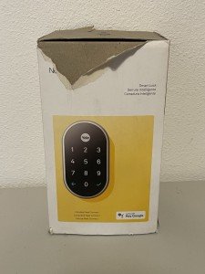 Nest x Yale WiFi Smart Lock - Satin Nickel