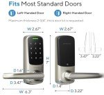 ULTRALOQ Latch 5 WiFi Smart Lock with NFC