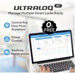 ULTRALOQ Latch 5 WiFi Smart Lock with NFC