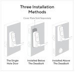 ULTRALOQ Latch 5 WiFi Smart Lock with NFC