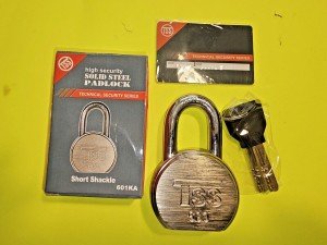 High Security Padlock with O6 Keyway