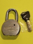 High Security Padlock with O6 Keyway
