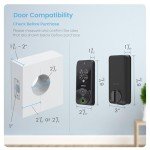 Lockly Visage Zeno Smart Deadbolt - Keyless Access