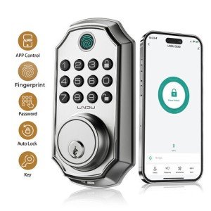 Keyless Fingerprint Smart Lock with App Control
