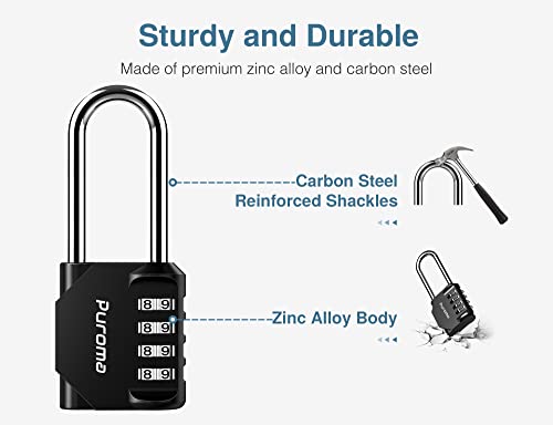 Waterproof Combination Locks for Lockers, Fence, Toolbox