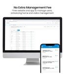 Veise Fingerprint Smart Lock with 2 Handles - Black