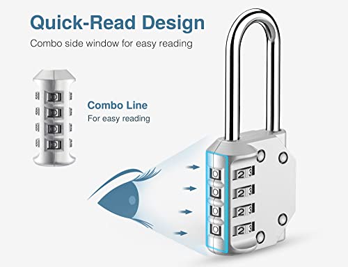 Waterproof Combination Locks for Lockers, Fence, Toolbox