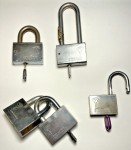 MUL-T-LOCK Vintage Padlocks - Set of 5 Keys