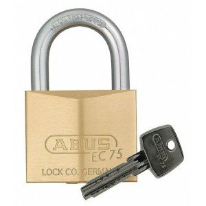 Abus 75/30 Keyed Different Brass Padlock