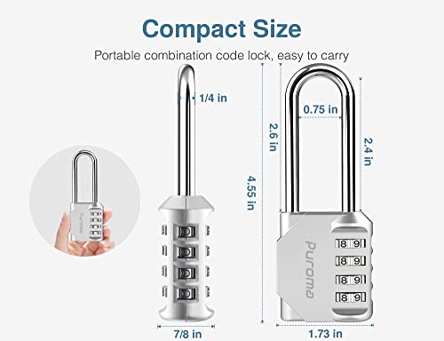 Waterproof Combination Locks for Lockers, Fence, Toolbox