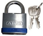 ABUS Silver Rock 5/50 Keyed Alike Padlock