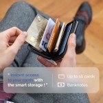 ÖGON OSLO RFID Aluminum Card Holder Wallet
