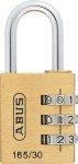 ABUS 165 Combination Lock with Adjustable 3-Digit Code