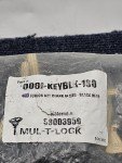 100 Mul-T-Lock Key Blanks for Junior Cylinder