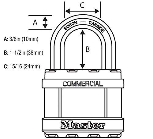 Unpickable Locks: 8 Keyed Alike Master Lock Padlocks